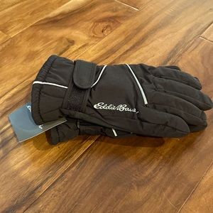 Eddie Bauer kids powder gloves, size m
